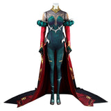 Arcane League of Legends Mel Cosplay Negro Disfraz Adulto Mujer Traje De Carnaval Halloween Fiesta