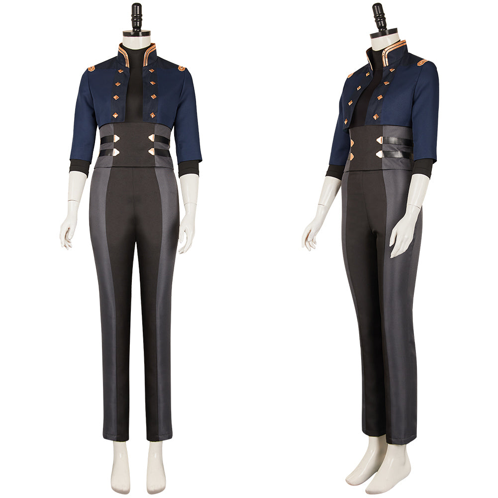 League of Legends Caitlyn Kiramman Cosplay Disfraz Adulto Hombre Mujer Traje De Carnaval Halloween Fiesta