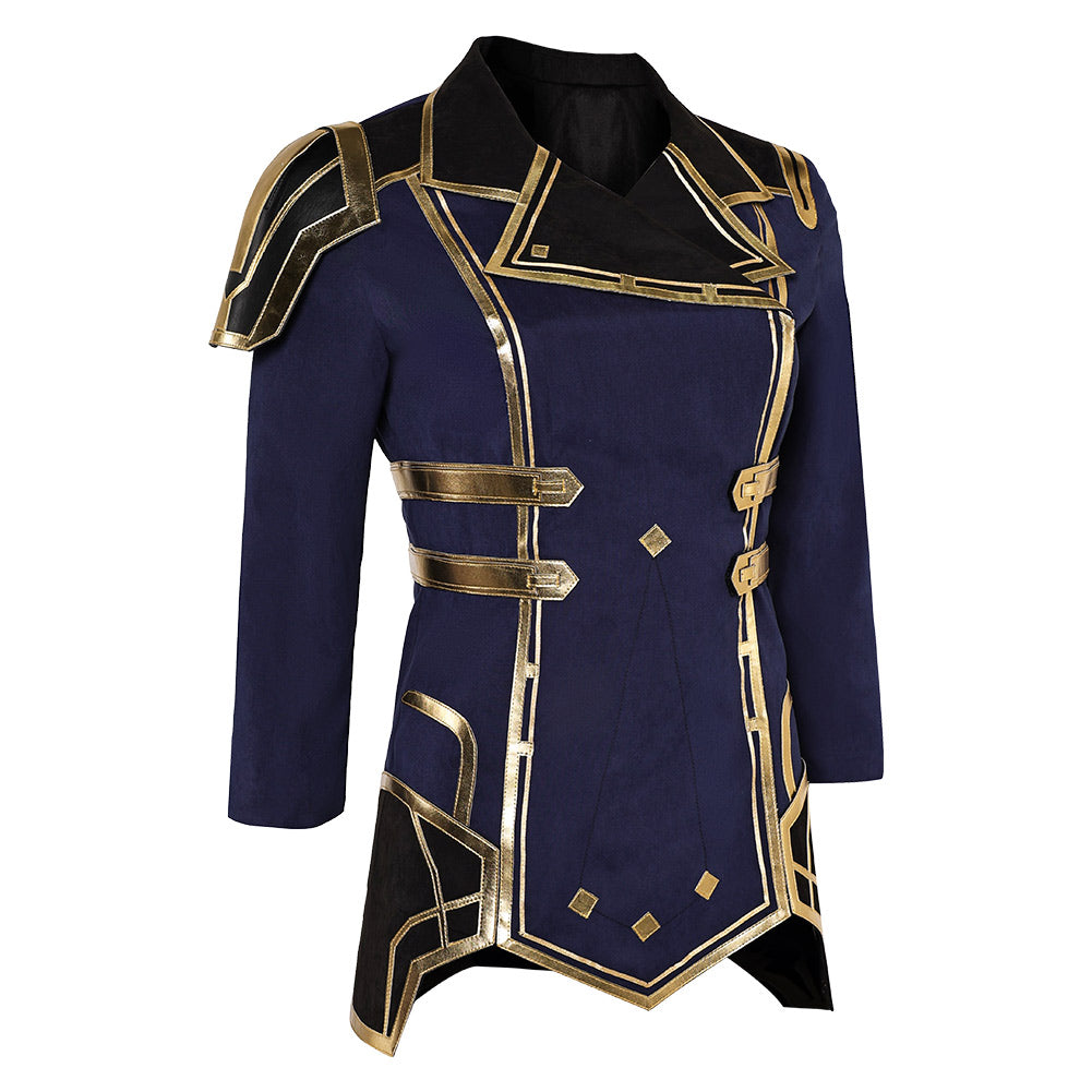 League of Legends Caitlyn Kiramman Cosplay Disfraz Adulto Hombre Mujer Traje De Carnaval Halloween Fiesta
