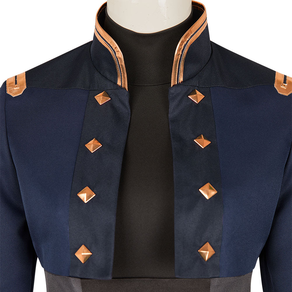 League of Legends Caitlyn Kiramman Cosplay Disfraz Adulto Hombre Mujer Traje De Carnaval Halloween Fiesta