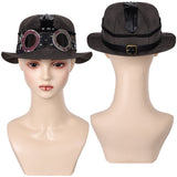 Niños Niñas Arcane League of Legends Isha Cosplay Niños Niñas Negro Gorro Adulto Halloween Carnaval Accesorios De Fiestas