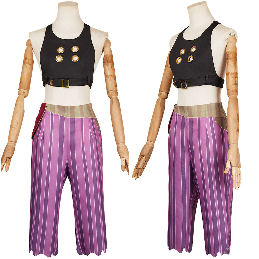 League of Legends Jinx Cosplay Disfraz Adulto Hombre Mujer Traje De Carnaval Halloween Fiesta