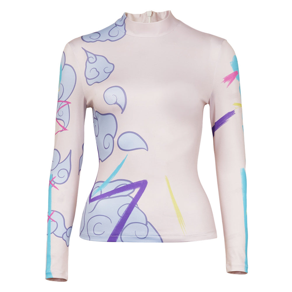 League of Legends Jinx Cosplay Disfraz Adulto Hombre Mujer Traje De Carnaval Halloween Fiesta