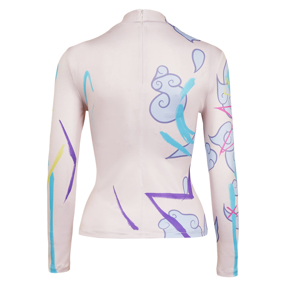 League of Legends Jinx Cosplay Disfraz Adulto Hombre Mujer Traje De Carnaval Halloween Fiesta