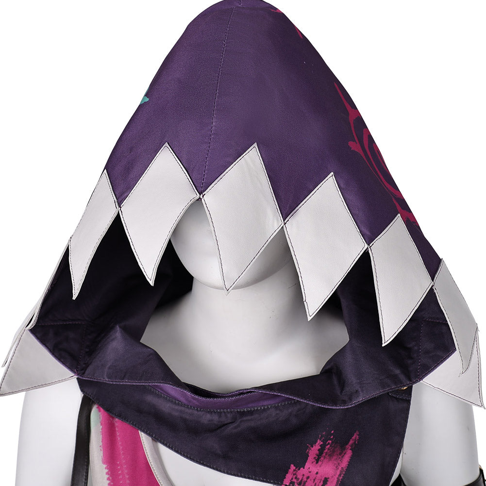 League of Legends Jinx Cosplay Disfraz Adulto Hombre Mujer Traje De Carnaval Halloween Fiesta