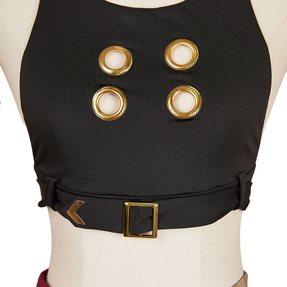 League of Legends Jinx Cosplay Disfraz Adulto Hombre Mujer Traje De Carnaval Halloween Fiesta