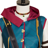 League of Legends Jinx Cosplay Disfraz Adulto Hombre Mujer Traje De Carnaval Halloween Fiesta