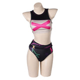 League of Legends Jinx Cosplay Disfraz Adulto Hombre Mujer Traje De Carnaval Halloween Fiesta