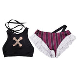 League of Legends Jinx Cosplay Disfraz Adulto Hombre Mujer Traje De Carnaval Halloween Fiesta