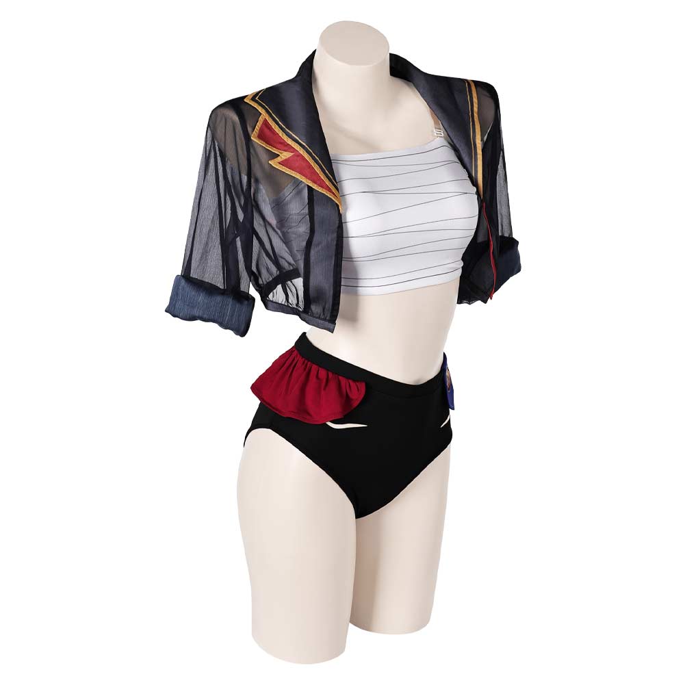 League of Legends Vi Cosplay Disfraz Adulto Hombre Mujer Traje De Carnaval Halloween Fiesta