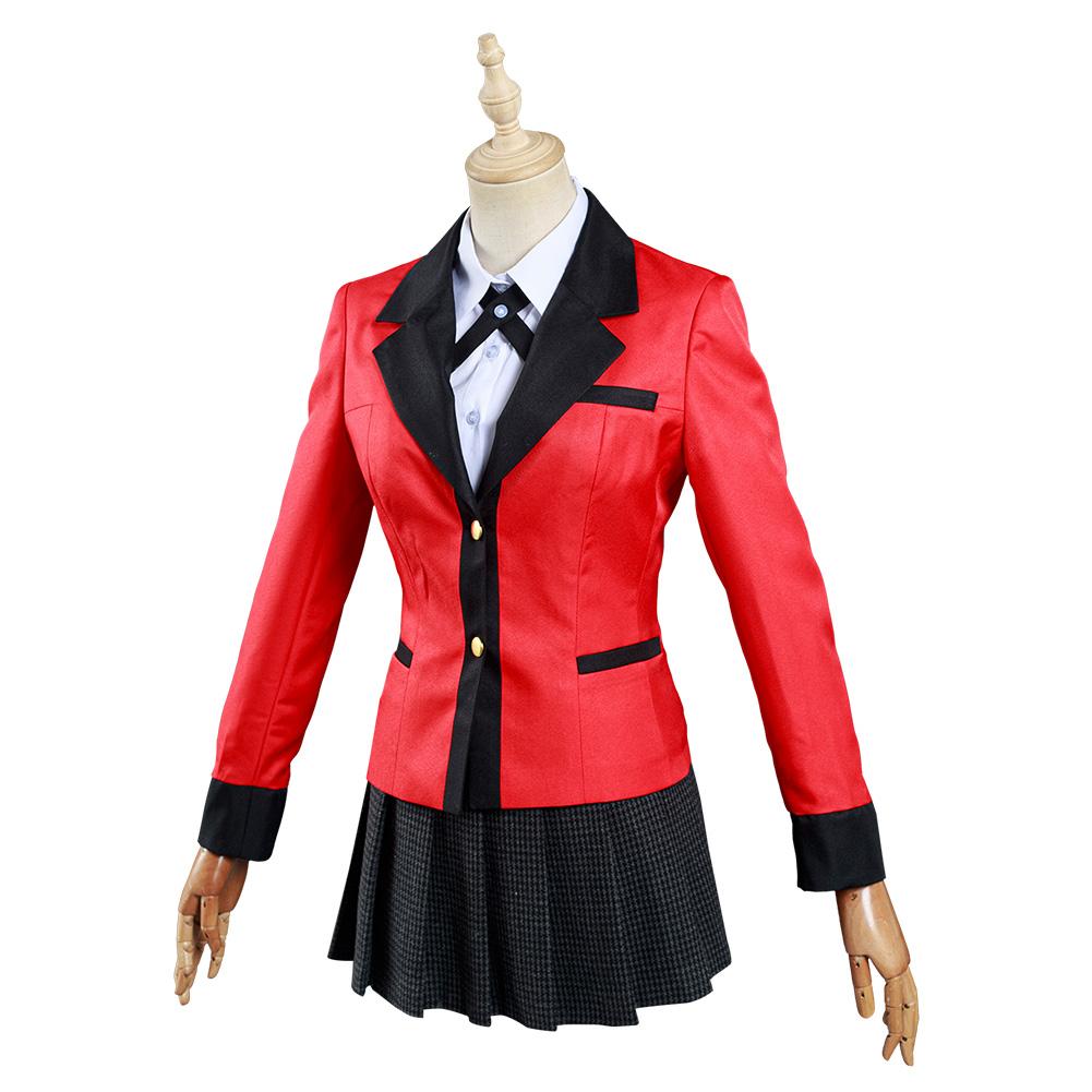 Anime Kakegurui: Compulsive Gambler Yomoduki Runa Cosplay Disfraz Falda Navidad Halloween Carnaval Fiesta Traje