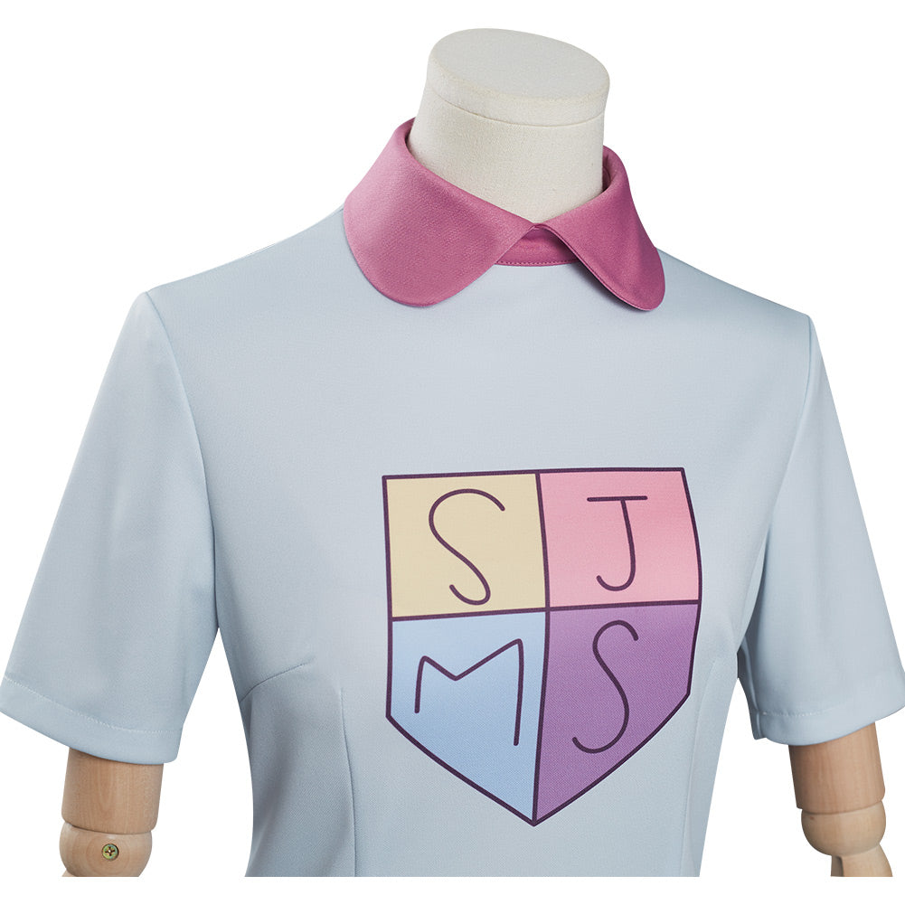 Series de Televisión Amphibia Anne Cosplay Navidad Uniforme Disfraz Falda Vestido Carnaval Traje Per.