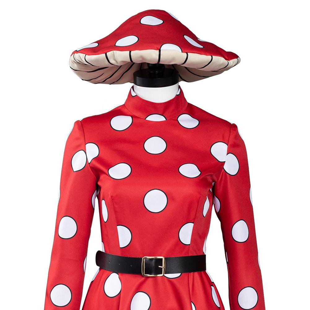 Anime My Hero Academia S5 Kinoko Komori Cosplay Disfraz Navidad Halloween Carnaval Fiesta Traje