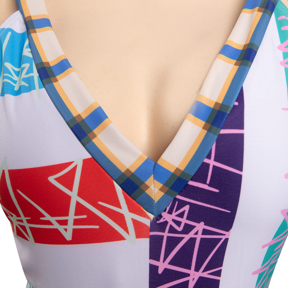 Stranger Things Eleven 11 Cosplay Traje De Baño Traje De Fiesta De Carnaval Fiesta En La Piscina Comic Con De Verano