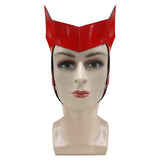 TV WandaVision Scarlet Witch Wanda Maximoff Cosplay Disfraz Halloween Fiesta Conjunto Carnaval Sensual