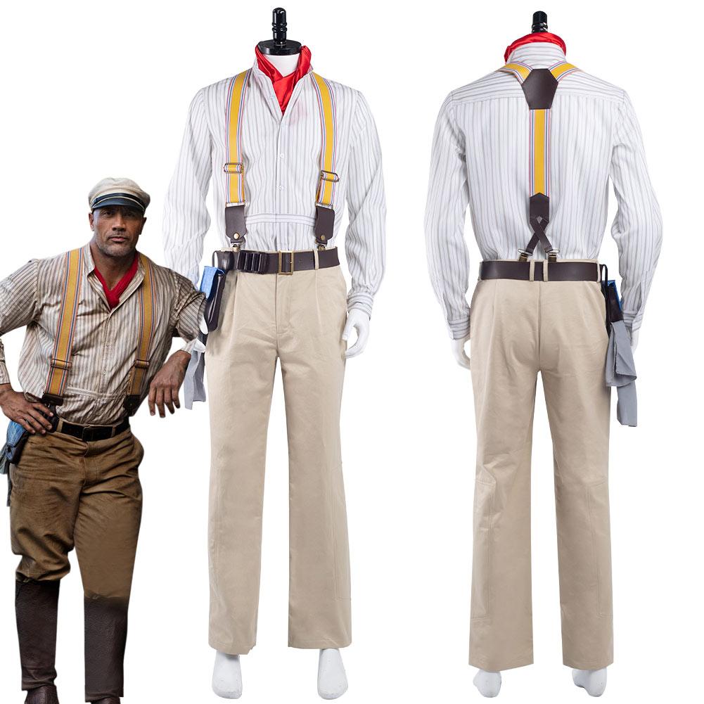 Anime Jungle Cruise- Frank Wolff Cosplay disfraz Camisa pantalón Halloween Carnaval Traje