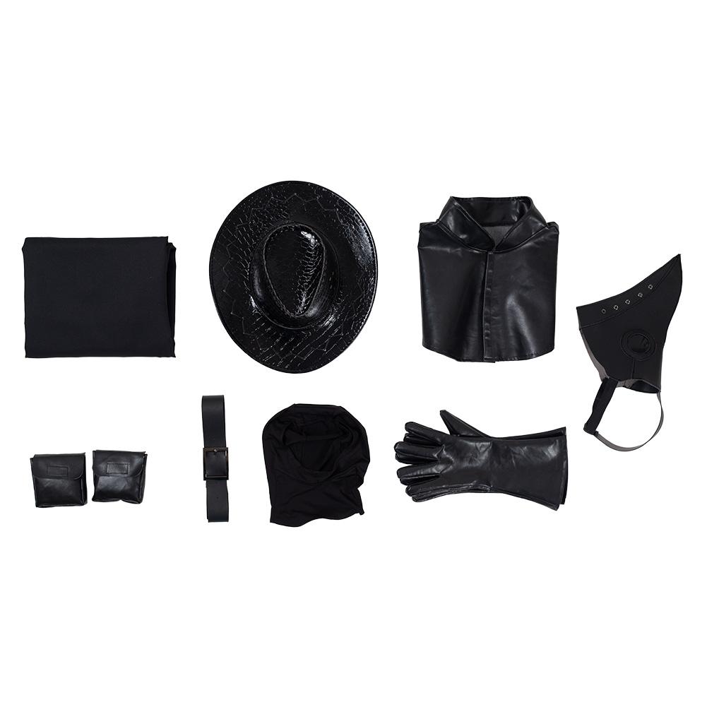 Anime Plague Doctor Steampunk Bird Máscara Horrible Cosplay Disfraz Halloween Carnaval Traje