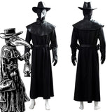 Anime Plague Doctor Steampunk Bird Máscara Horrible Cosplay Disfraz Halloween Carnaval Traje