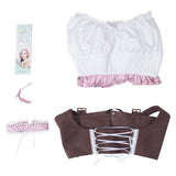 Anime Demon Slayer Kamado Nezuko Cosplay Lolita Vestido Cosplay Disfraz-DISFRAZDEDIADEBRUJAS.ES®