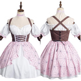 Anime Demon Slayer Kamado Nezuko Cosplay Lolita Vestido Cosplay Disfraz-DISFRAZDEDIADEBRUJAS.ES®