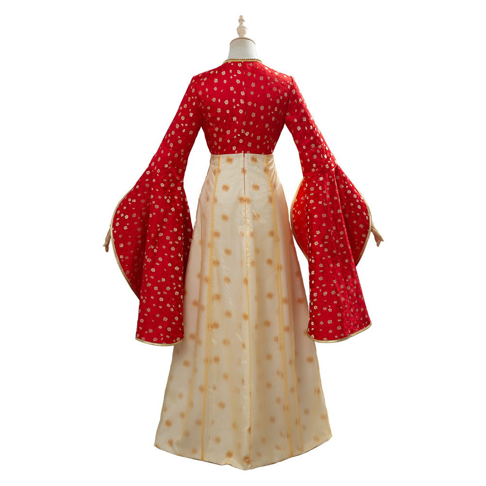 Película Aladdin Dalia Cosplay Halloween Disfraz Fiesta Vestido Conjunto Carnaval Per.