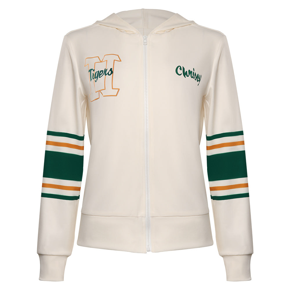 TV Stranger Things 4 Chrissy Cosplay Hawkins High School Uniforme Chaqueta Disfraz Traje Fiesta Halloween Carnaval