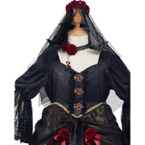 Anime Niños Chicas Vampire Bride Precioso Cosplay Disfraz Halloween Falda Carnaval Traje
