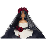 Anime Niños Chicas Vampire Bride Precioso Cosplay Disfraz Halloween Falda Carnaval Traje