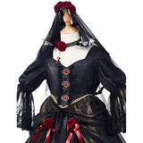 Anime Niños Chicas Vampire Bride Precioso Cosplay Disfraz Halloween Falda Carnaval Traje
