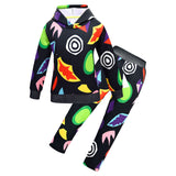 Stranger Things 3 Cosplay Eleven Sudadera con Capucha Conjunto para Niños