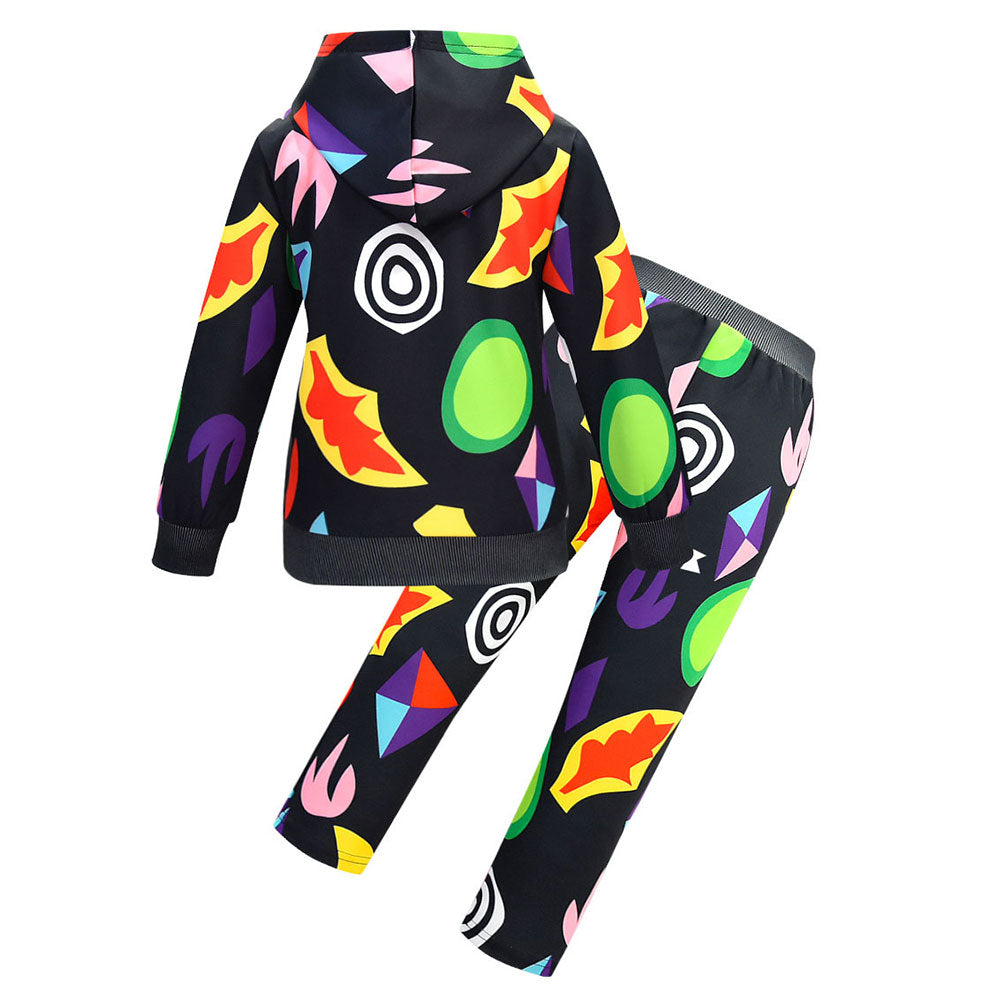 Stranger Things 3 Cosplay Eleven Sudadera con Capucha Conjunto para Niños