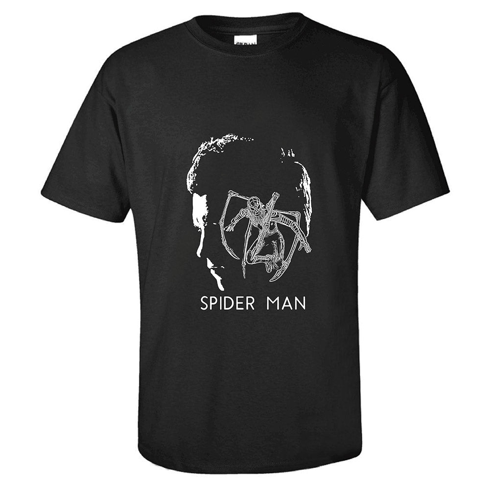 Hombre Araña Spider-Man Peter Parker Cosplay Camiseta Estampada de Moda para Adultos Unisex