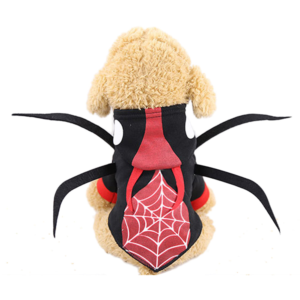 Mascota Hombre Araña Spider-man Halloween Disfraz Cosplay Tentáculos en la Sudadera con Capucha