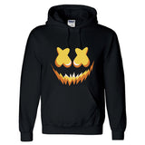 DJ Logo Marshmello Sudadera con Capucha de Color Negro para Adultos Unisex