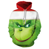 How the Grinch Stole Navidad Sudadera Estampada con Capucha para Adultos Unisex