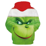 How the Grinch Stole Navidad Sudadera Estampada con Capucha para Adultos Unisex