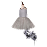 Halloween Disfraz de Rocket Raccoon Regalo Especial Vestido Tutu para Niñas