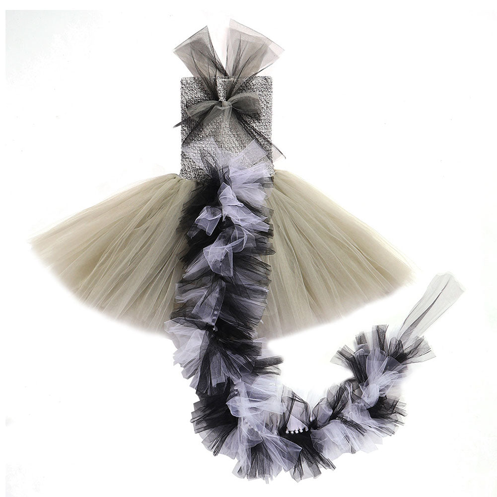 Halloween Disfraz de Rocket Raccoon Regalo Especial Vestido Tutu para Niñas