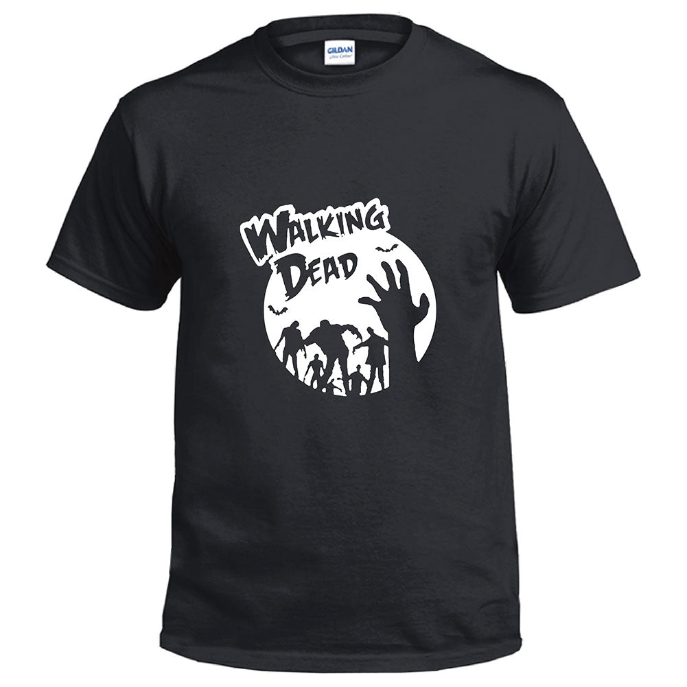 Halloween Disfraz Camiseta Impreso de Walking Dead para Adultos Unisex