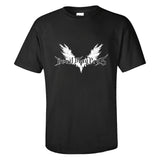 Vediojuego Devil May Cry 5 Cosplay Camiseta Estampada de Color Negro para Adultos Unisex