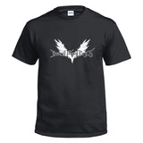 Vediojuego Devil May Cry 5 Cosplay Camiseta Estampada de Color Negro para Adultos Unisex