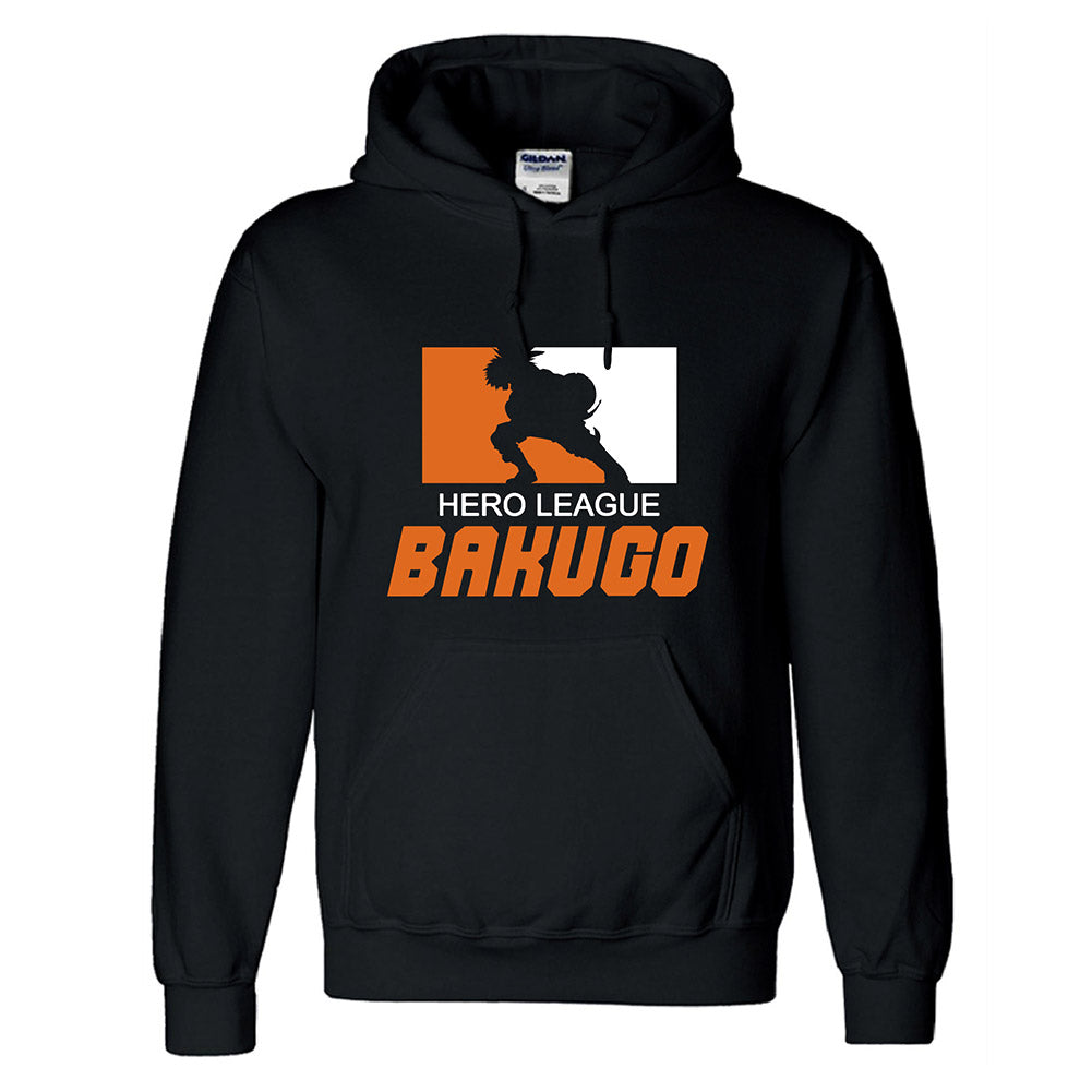 My Hero Academia Bakugou Katsuki Sudadera Estampada con Capucha para Adultos Unisex