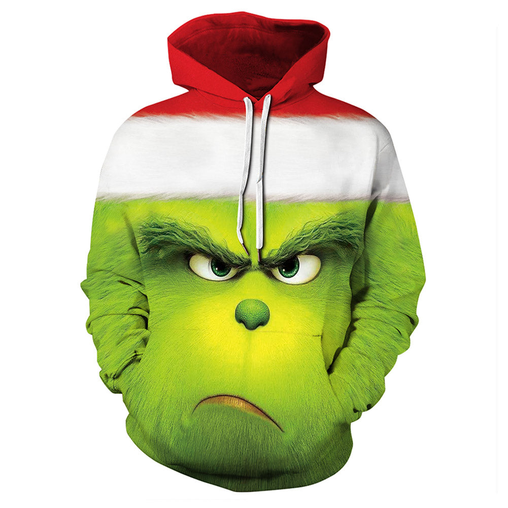 Navidad How the Grinch Stole Sudadera Estampada para Adultos Unisex
