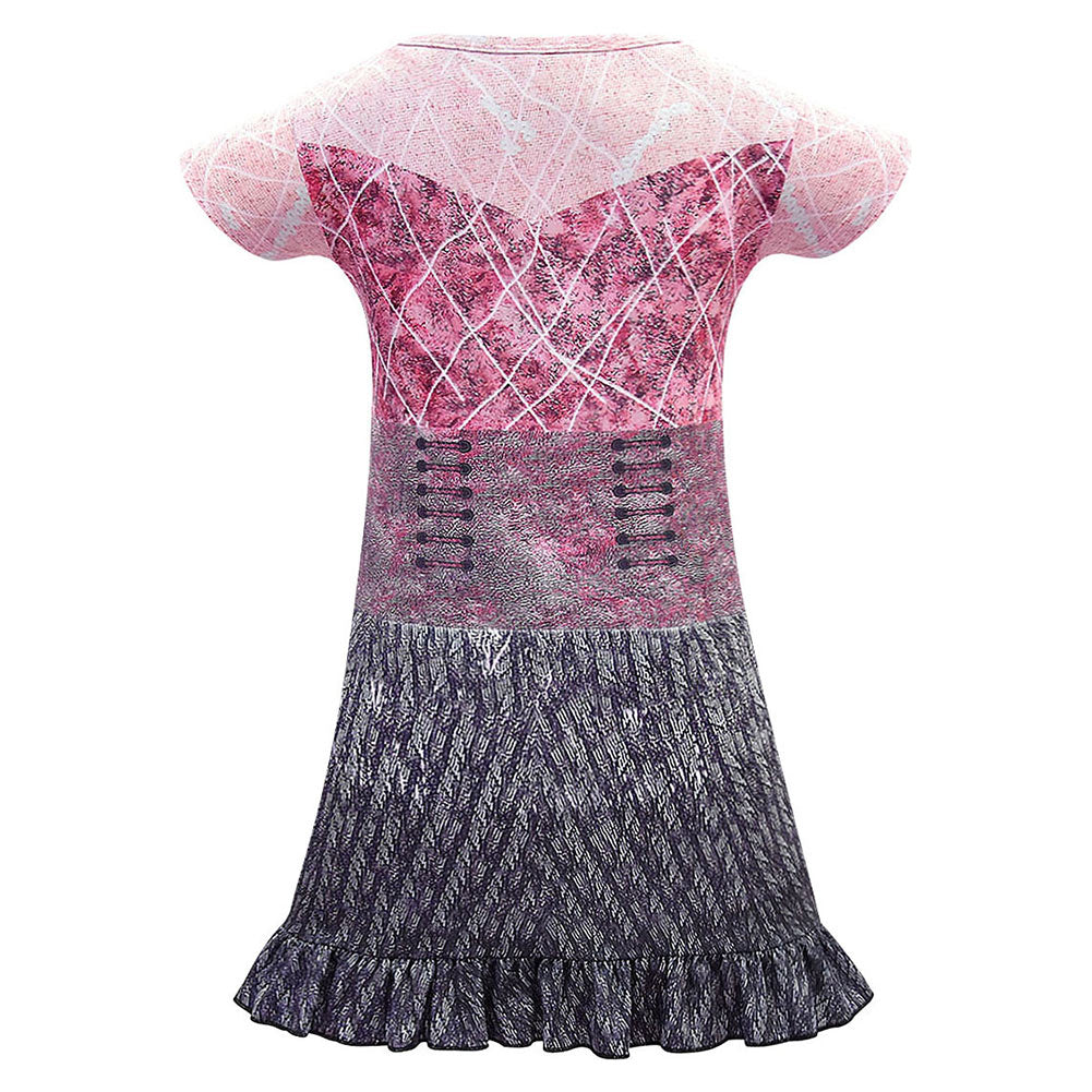 Halloween Disfraz Los Descendientes Descendants 3 Evil Audrey Cosplay Vestido para Niñas
