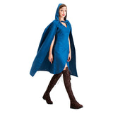 Halloween Juego de Tronos Game of Thrones Daenerys Targaryen Cosplay Vestido para Adultos Femenino