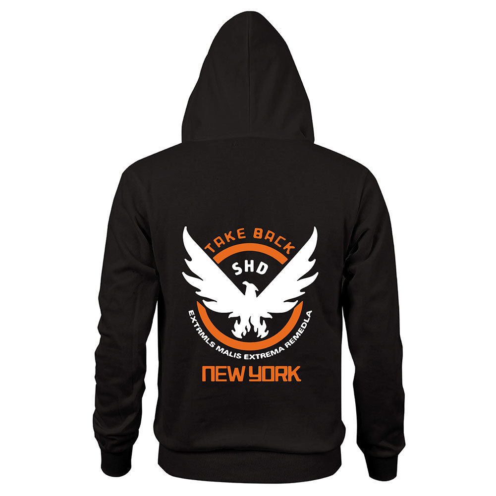 Videojuego Tom Clancy's The Division Cosplay Sudadera Estampada con Cremallera para Adultos Unisex