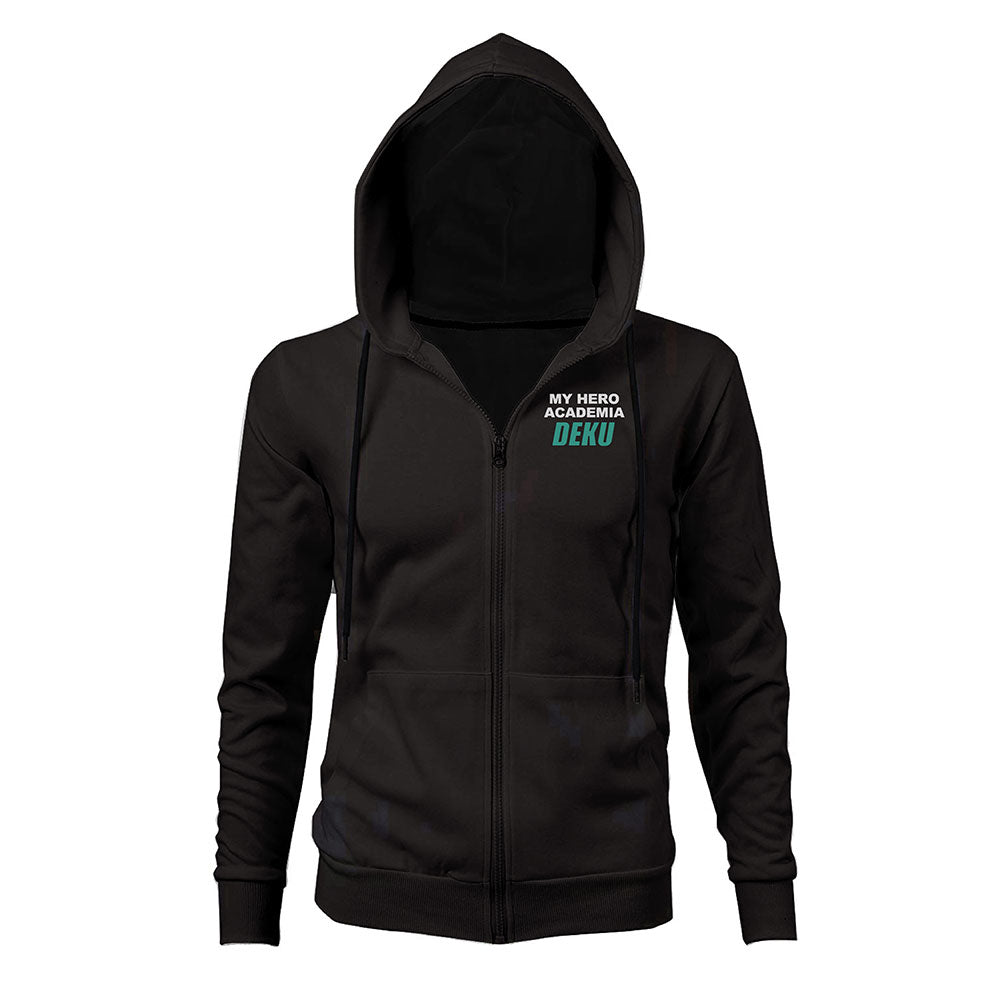 My Hero Academia Izuku Midoriya Sudadera con Cremallera y Capucha para Adultos Unisex