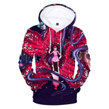 Series de Televisión Stranger Things Temporada 1 Cosplay Sudadera Estampada con Capucha para Adultos Unisex