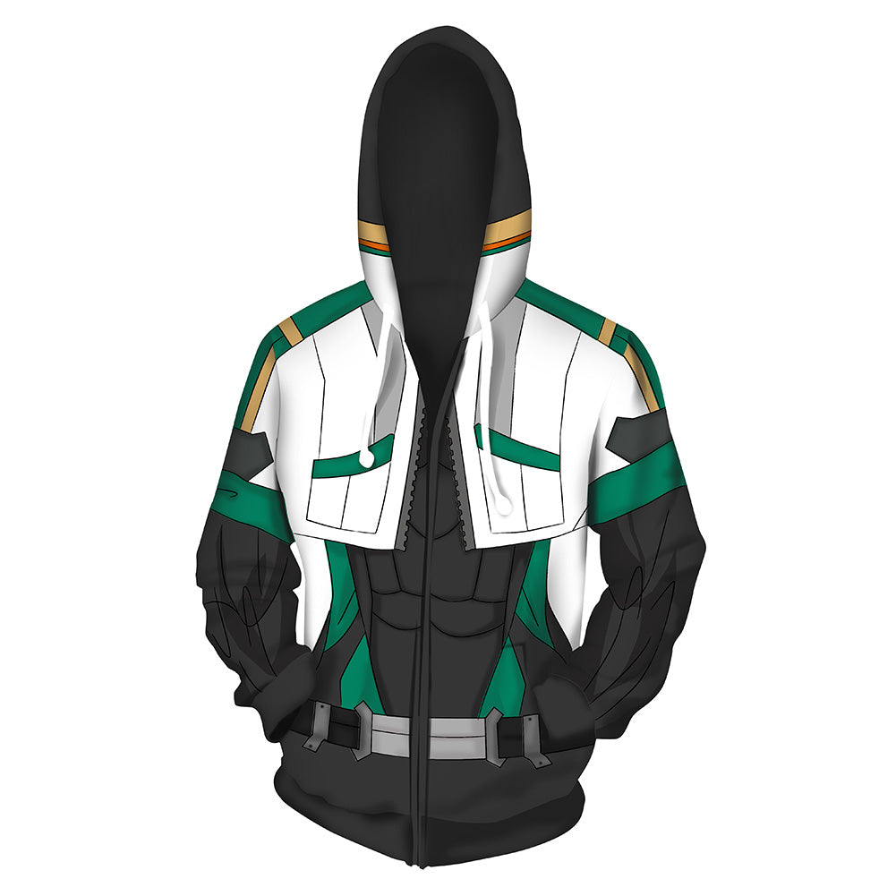 Gen: Lock Cosplay Cameron Cammie MacCloud Sudadera Estampada con Cremallera para Adultos Unisex