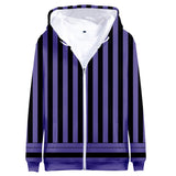 Iguro Obanai Demon Slayer: Kimetsu no Yaiba Sudadera con Cremallera y Capucha para Adultos Unisex